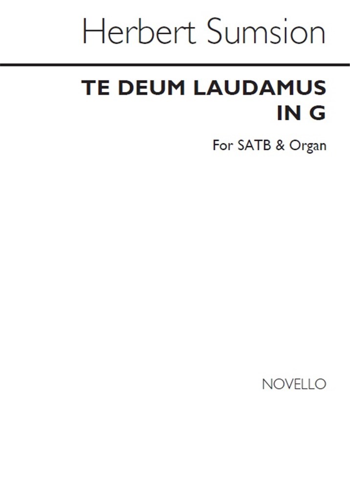 Te Deum In G